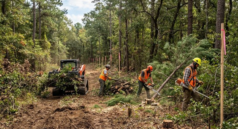 Acreage Clearing in Gwinnett County, GA