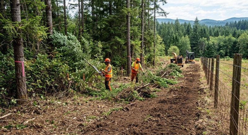 Ground Clearing in Houston, TX
