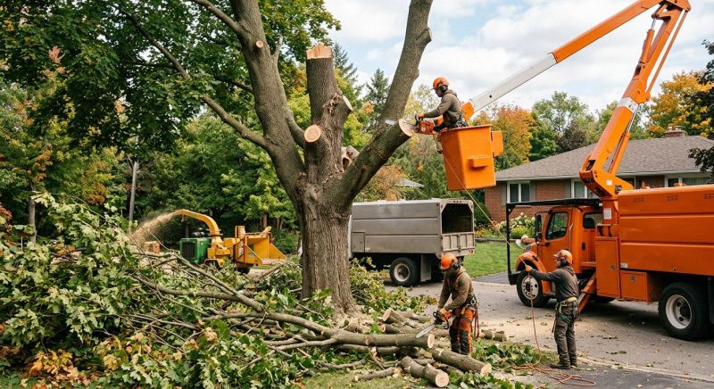Birch Tree Removal in Bucks County, PA