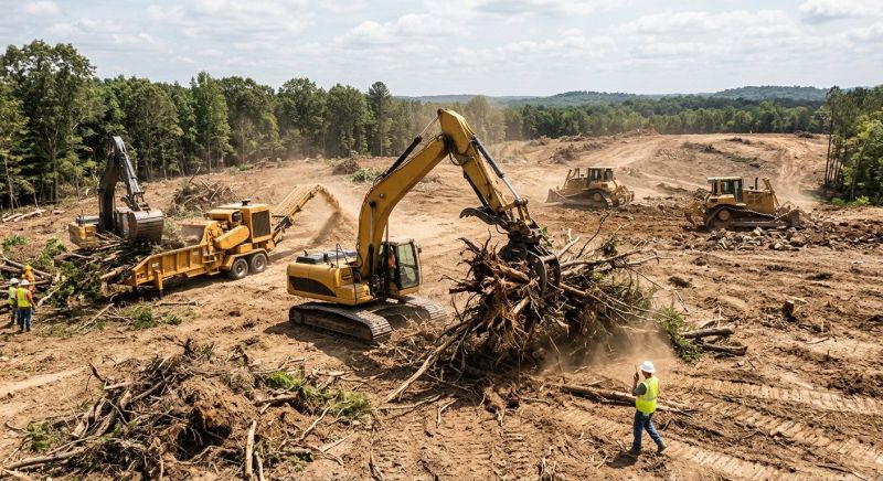 Commercial Lot Clearing in Cumming, GA