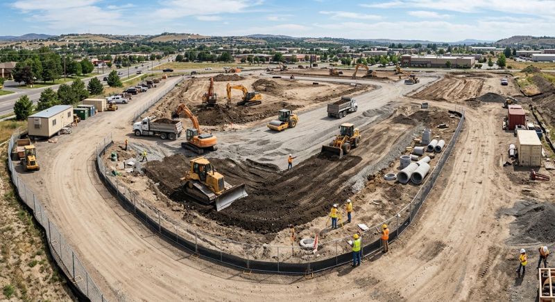 Commercial Site Preparation in Houston, TX