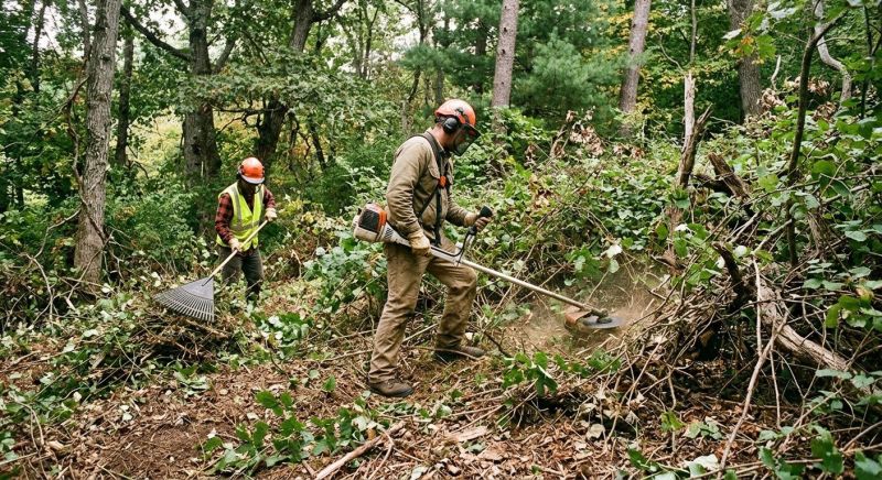Grubbing in Katy, TX