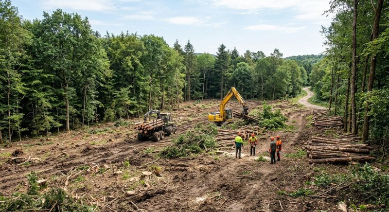 Land Clearing in Cumming, GA