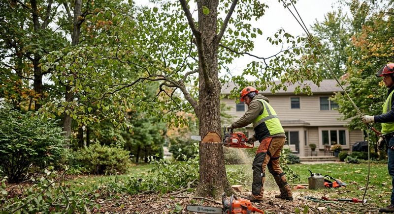 Mimosa Tree Removal in Montgomery County, PA